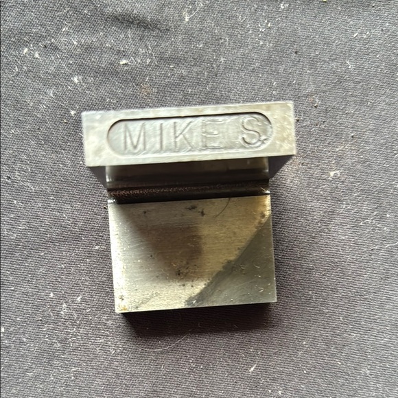Vintage magnet transfer block